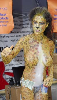 Body Painting 2007 photo - Duval Street, Key West